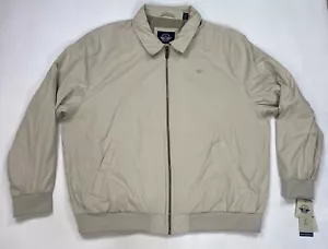 Dockers Bomber Jacket Men XXL Beige - Picture 1 of 11