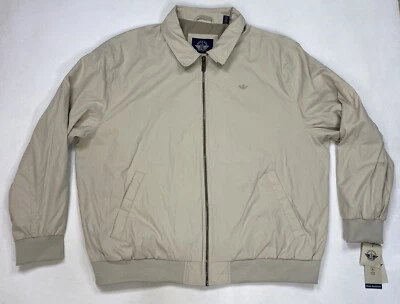 Dockers Bomber Jacket Men XXL Beige - Image 1 of 4