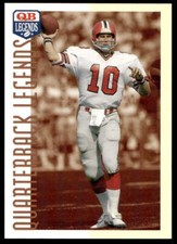 1993 Quarterback Legends 3 Steve Bartkowski  Atlanta Falcons  Football Card