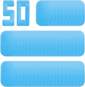 50 Pcs/25 Pack Gel Pads for Abs Stimulator Abs Trainer Gel Sheet for EMS AB Trai - Picture 1 of 8