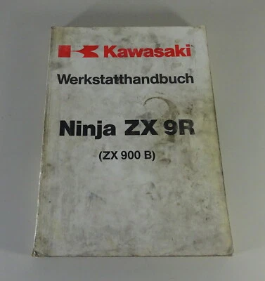 Werkstatthandbuch / Reparaturanleitung Kawasaki Ninja ZX 9R / ZX 900 B '6/1994 - Bild 1 von 4