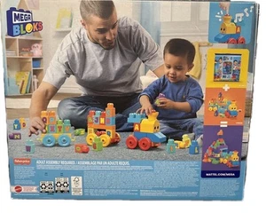 MEGA BLOKS - First Builders Toddler Building Blocks- ABC Musical-Damaged Box - Picture 1 of 6
