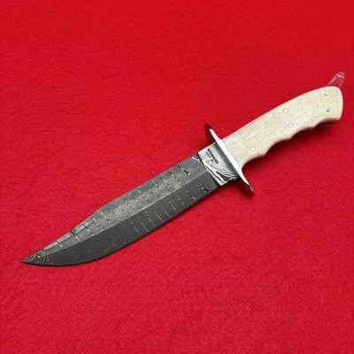 CUCHILLO DAMASCO GEROME WEINAND MANGO MUY HUESO 12” LOLO MT. MNT Foto 1 de 4