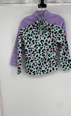 Moletom Pulôver Multicolorido The Children's Place Girls Tamanho M 7/8 Lote De 2 - Imagem 1 de 4