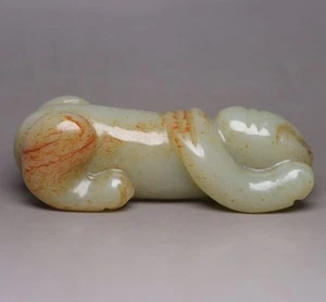 China Hetian Jade Carving Harmony Moral Integrity Cultural Legacy - Picture 1 of 9