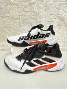 Adidas Herren Größe 9 Barricade Tennisschuhe Turnschuhe weiß/rot/schwarz ADITUFF - Bild 1 von 6