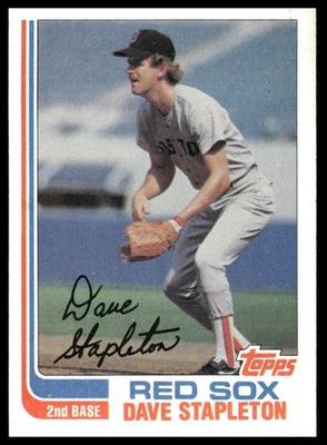 1982 Topps #589 Dave Stapleton Boston Red Sox - Image 1 of 2
