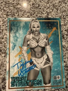 Tiffany Stratton SIGNED Wwe 8x10 Photo Women’s Champion Beckett Coa - Picture 1 of 2