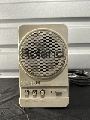 Roland MA-12C Estéreo Micro Monitor (Único) Altavoz Alimentado - USADO Foto 1 de 4
