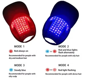 Red Light Therapy Hat for Thinning Hair — Boost Growth & Strengthen Roots - Picture 1 of 5