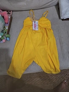 Lele For Kids Yellow Jumpsuit 4T - Picture 1 of 5