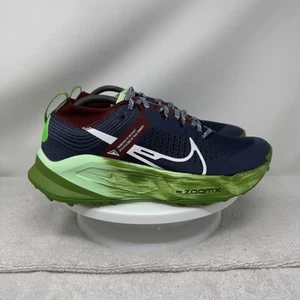 Nike ZoomX Zegama Men's Trail-Running Shoes 'Thunder Blue' Size 10 DH0623-403 - Picture 1 of 8