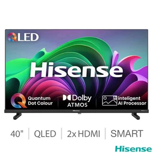Hisense 40E5NQTUK 40 Inch QLED Smart TV - LIMITED OFFER - SALE!!! - Picture 1 of 6