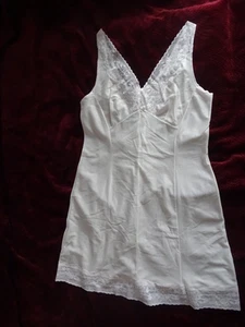 Unterkleid Gr. 40/42 Nachthemd Spitze Vintage - Bild 1 von 3