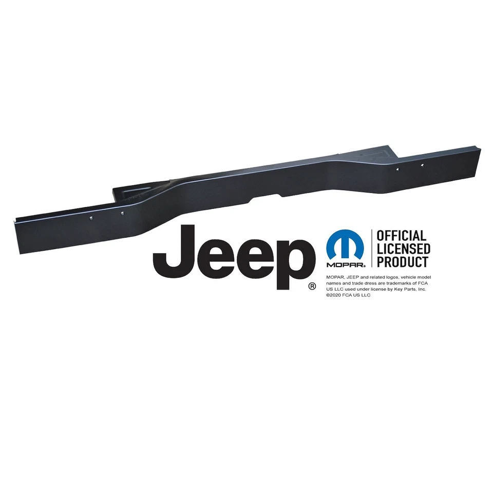 Key Parts 0480-231 Waterfall Floor Transition Panel 1976-1986 Jeep CJ7 1987-1995 - Изображение 1 из 1