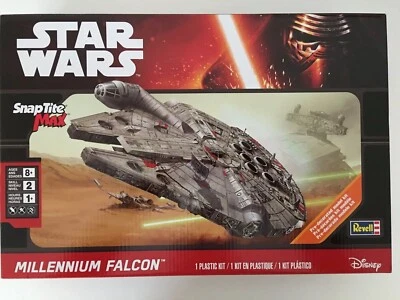 Revell Star Wars Millennium Falcon Snap 1:72 Scale 1822 Plastic Model Kit - Image 1 of 4