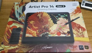 XP-Pen Artist Pro 14 Gen 2 Grafiktablett Zeichnen 16384 Stufen FHD gebraucht - Bild 1 von 4