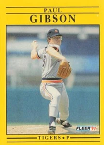 1991 Fleer #337b Paul Gibson - Picture 1 of 2