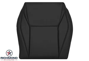 For 1999-2002 Saab 9-3 Viggen -Driver Side Bottom Leather Seat Cover Black - Picture 1 of 18