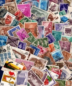 INDIA LOTTO DI 100 FRANCOBOLLI ASSORTITI - Picture 1 of 1