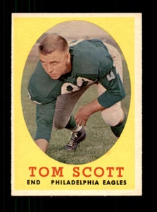 1958 Topps Football #125 Tom Scott EX-MT - Picture 1 of 2