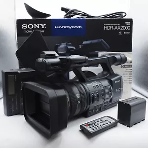 Sony HDR-AX2000 Digital Video Camera - Bild 1 von 10