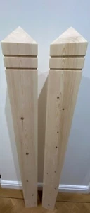 Custom Redwood 4x4 Gartentor/Einfahrtsposten in verschiedenen Längen - Bild 1 von 4