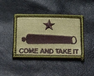 COME AND TAKE IT TX GONZALEZ CANNON REVOLUTION HOOK PATCH BY MILTACUSA - Picture 1 of 1