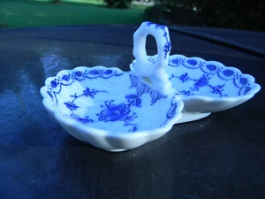 Blue Fjord by L & M Shell Candy Dish DOUBLE SHELL DESIGN 5" - Picture 1 of 6