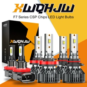 For Toyota Camry 2007- 2014 LED Headlight Bulbs Kit High / Low Beam + Fog Lights - Picture 1 of 8