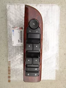 10 - 13 CHEVY AVALANCHE SILVERADO 4D CREW CAB MASTER POWER WINDOW SWITCH NEW - Picture 1 of 4