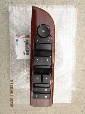 10 - 13 CHEVY AVALANCHE SILVERADO 4D CREW CAB MASTER POWER WINDOW SWITCH NEW - Image 1 of 4