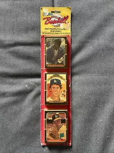 1987 Donruss Baseball Blister Rack Pack w/ Mark McGwire Rookie showing - Picture 1 of 7