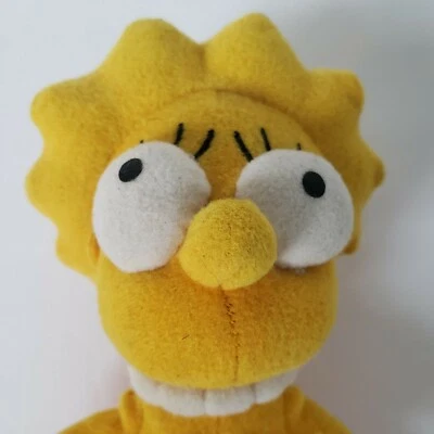Muñeca de peluche Applause Los Simpson 2005 Lisa Simpson 8,5"  Foto 1 de 4