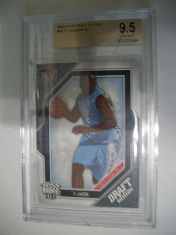 TY LAWSON 2009-10 Upper Deck Draft Edition SP #43 BGS GEM MINT 9.5 RC - Image 1 of 1