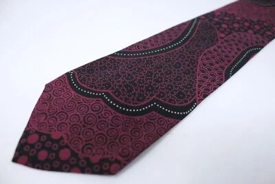 VALENTINO silk neck tie made in Italy - Image 1 of 3