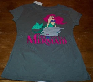 WOMEN'S TEEN Walt Disney THE LITTLE MERMAID ARIEL T-shirt MEDIUM NEW w/ TAG - Picture 1 of 3