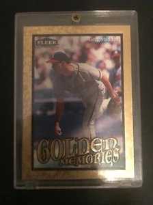 1999 Fleer Tradition Golden Memories #8 Greg Maddux - NM - Picture 1 of 2