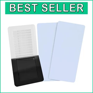 2-Pack White Magnetic Vent Covers (9.5" X 14") - Efficient Air Management - Picture 1 of 9