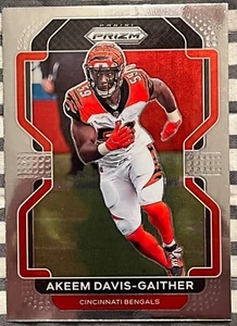 AKEEM DAVIS-GAITHER 2021 Panini Prizm Arizona Cardinals LB 275 Appalachian State - Picture 1 of 12
