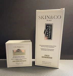 Skin & Co Roma Truffle Therapy LOT - Polishing Exfoliating & Eye Concentrate - Picture 1 of 2