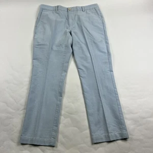 Vineyard Vines Slim Fit Breaker Pants Chinos Powder Blue Golf Mens 34x29 *READ* - Picture 1 of 7