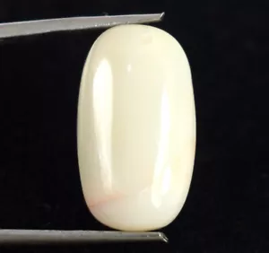 Ebay 9.05 Ct Australian White Opal Gemstone Natural Oval Shape Certified B71107 - Picture 1 of 8