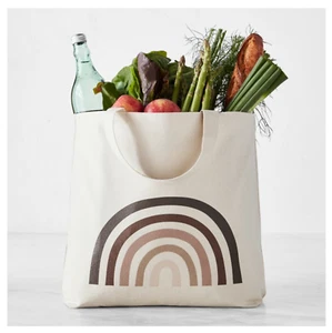 Williams Sonoma x NAACP Off White "Shades of Brown" Durable Cotton Tote NEW BNIB - Picture 1 of 5