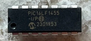 PIC16LF1455-I/P PIC PIC® XLP™ 16F Microcontroller IC 8-Bit - Picture 1 of 3