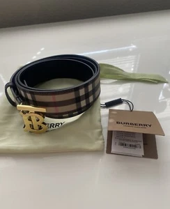 Burberry Gürtel "TB Monogram Belt Archive Beige" Gr. L - Bild 1 von 6