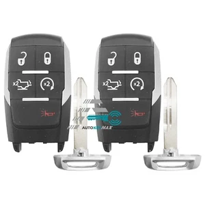 2 Brand New Key For 2019 2020 RAM LIMITED Smart Remote PROXIMITY GQ4-76T 5 Btn - Picture 1 of 2