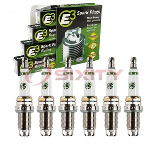 6 pc E3 Spark Plugs for 1998-2002 BMW Z3 2.5L 2.8L 3.0L 3.2L L6 Ignition ty - Picture 1 of 5