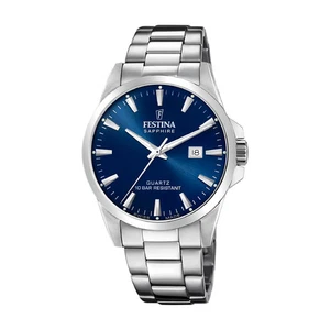 Festina Swiss Classic 41mm Blue Dial Men's Watch F20024/3 - Picture 1 of 3