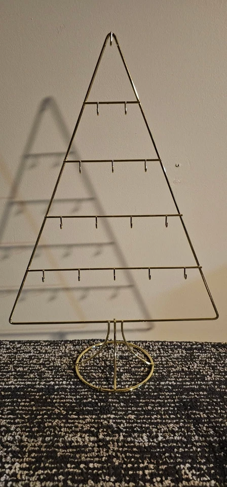 Soporte para adornos dorado soporte de exhibición de árbol 17"T x 12"W Foto 1 de 1